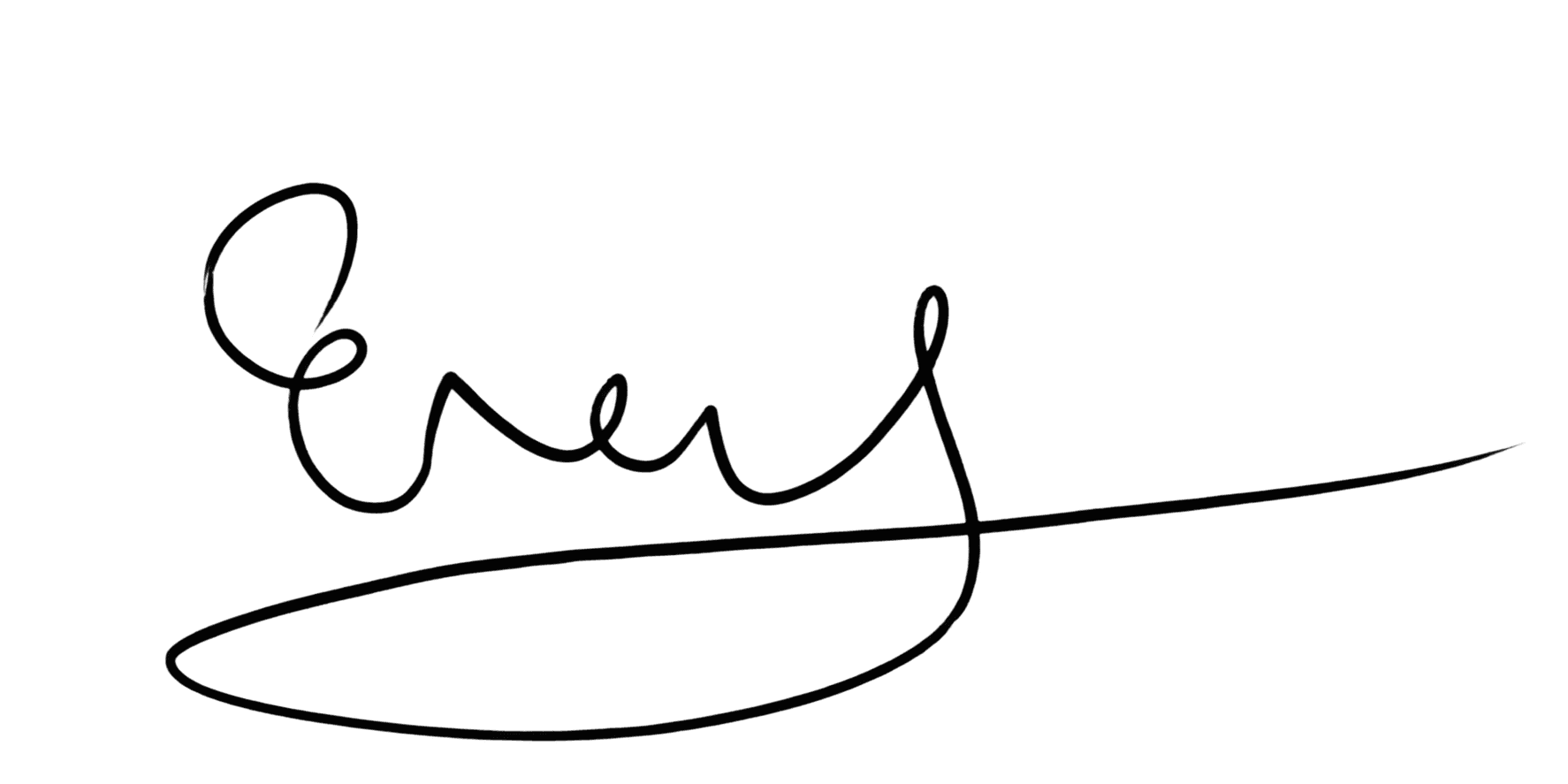 Eren’s handwritten signature